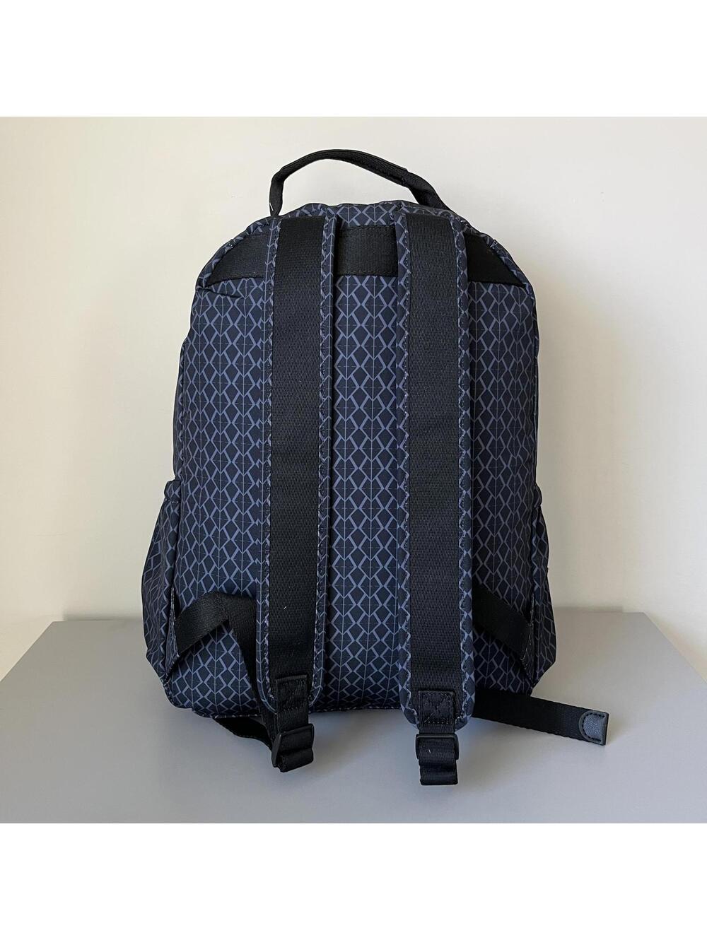 Kipling Seoul Up 17" Laptop Extra Large Backpack in Signature Emb NWT - Picture 3 of 5